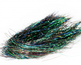 Fine 3D Tinsel Hair, Dark Peacock UVR / 81